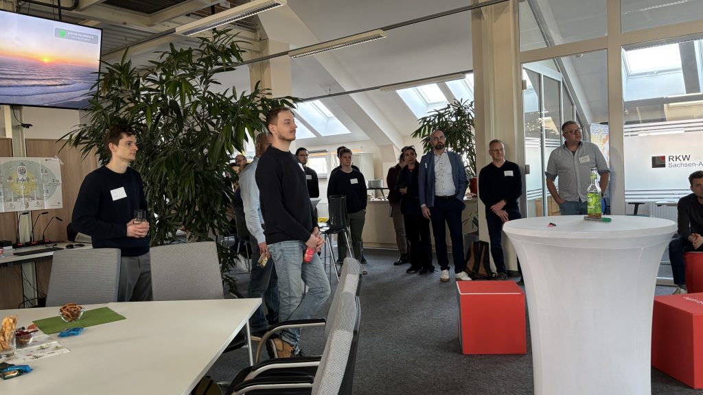 Teilnehmer der Startup-Lounge im Loft der RKW